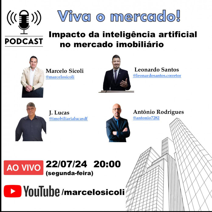 #live Inteligência Artificial #mercadoimobiliario #ia #ai #inteligência #chatgpt #aging #computer